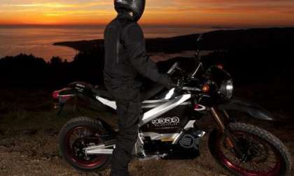 Electric Motorcycle Zero Motorcycle Sunset