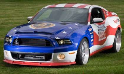 The 2013 Shelby GT500 Super Snake Ford Mustang of the High Five Tour.