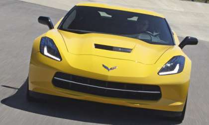 Velocity Yellow Corvette Stingray