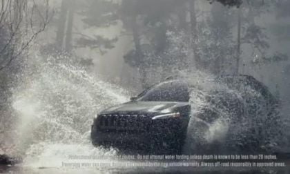 A still from the first 2014 Jeep Cherokee ad
