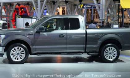 The 2015 Ford F150 in graphite