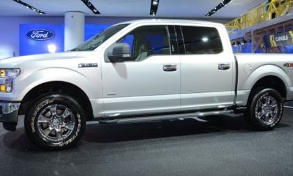 The 2015 Ford F150 in Silver