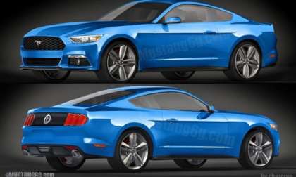 2015 Ford Mustang in Blue