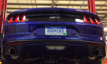 2015 ford mustang gt with roush exhaust