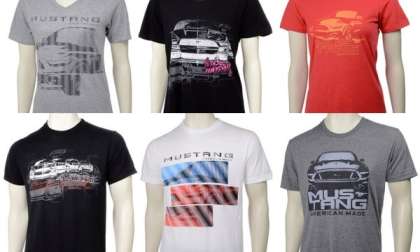 Driven by Design 2015 Mustang shirts