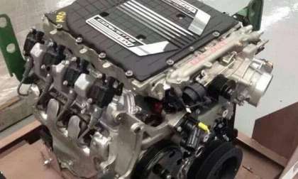 The 2015 Chevrolet Corvette Z06 engine