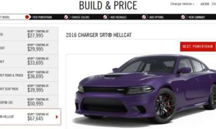 2016 charger build page