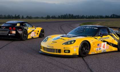 The Corvette C6.R GT2 cars