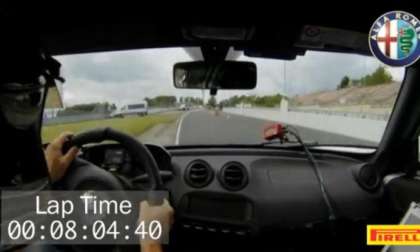 Alfa Romeo 4C ring video