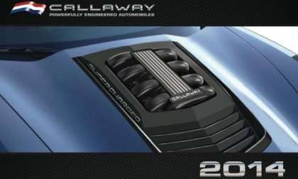 The first Callaway C7 Corvette Teaser