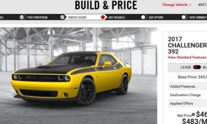 2017 challenger ta build page