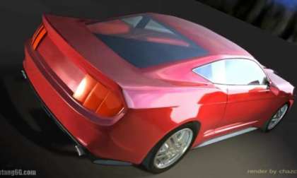 2015 Ford Mustang rear