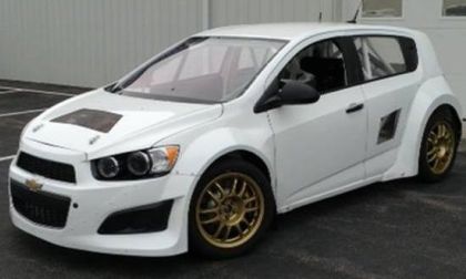 The new Chevrolet Sonic Global RallyCross car