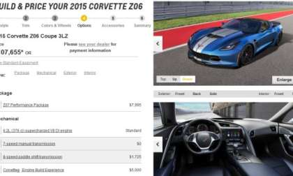 corvette z06 build page