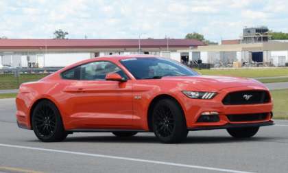 Competition Orange 2015 Mustang GT