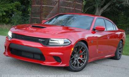 Dodge Charger SRT Hellcat in red