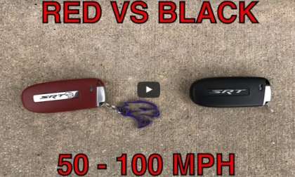 Hellcat Challenger red key vs black key