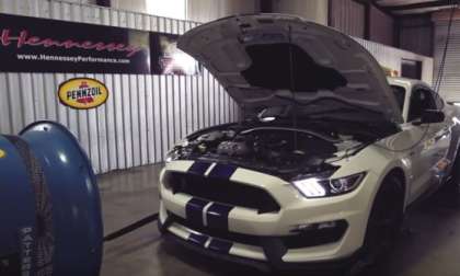 Hennessey GT350 Mustang dyno