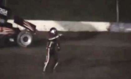 Kevin Ward points the finger at Tony Stewart