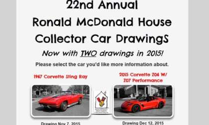 Ronald McDonald House 2015 Corvettes