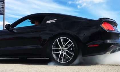 SCT 2015 Mustang GT Burnout