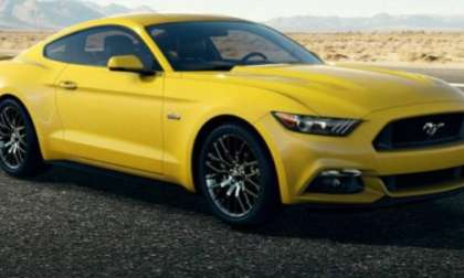 2015 Mustang GT in Triple Yellow