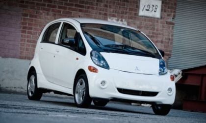 Mitsubishi i Electric car.