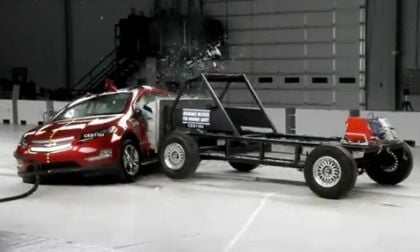 Chevy Volt crash testing