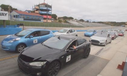 Electric cars lined up for REFUEL 2012