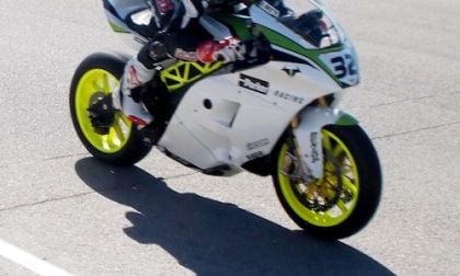 Eric Bostrom riding for Brammo