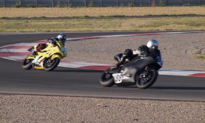 Lightning Motorcycles race bikes at the TTXGP 2011 final at Miller Motorsports