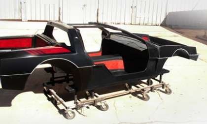 The new DeLorean chassis built by Epic Electric Vehicles