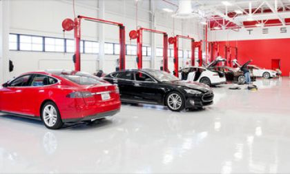 Tesla service center