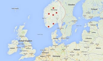 Tesla Supercharger stations in Europe