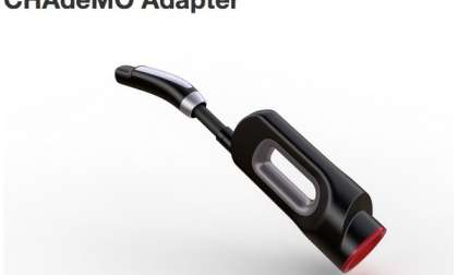 Tesla Model S CHAdeMO adapter
