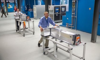 GM's Global Battery Systems Laboratory in Warren MI