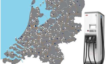 ABB's fast charger used to deploy the Fastned network across the Netherlands