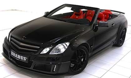 Stealth, whicked powerful Brabus 800 E V12 now topless