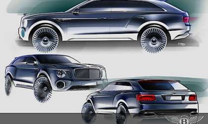 The Bentley XP9F plug-in hybrid should give Porsche and Audi competition
