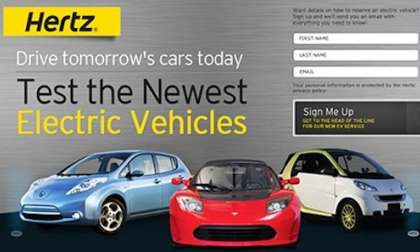 Hertz offers a greater charging station network in London
