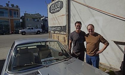 Mike Pethel's incredibly fast and power electric BMW, Photo by Hugh Hamilton