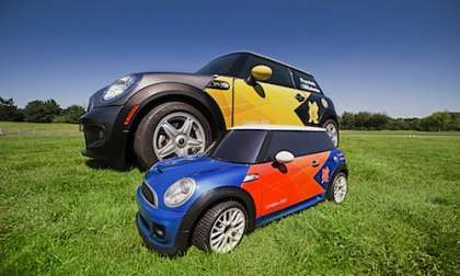 Specially made electric MINI for the Olympic Paralympic Games