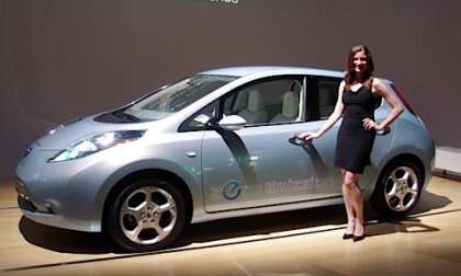 Nissan's Leaf and GM's Volt totalled 17,345 sales in 2011