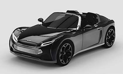 The Pariss electric roadster shows pontential at the Geneva Auto Show