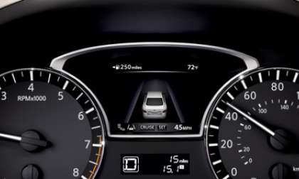 2013 Nissan Altima speedometer