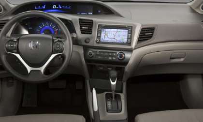 2012 Honda Civic EX dashboard view