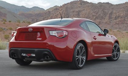2013 Scion FR-S rearview