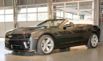 Camaro ZL1 will be available as a convertible later in 2012.