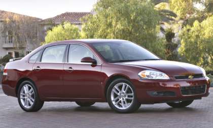 2009 Chevrolet Impala popular among military personnel