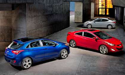 Hyundai Elantra coupe and hatchback